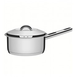 Panela 16cm 1,4 Litros Solar Aço Inox Tramontina Com Cabo Fundo Triplo